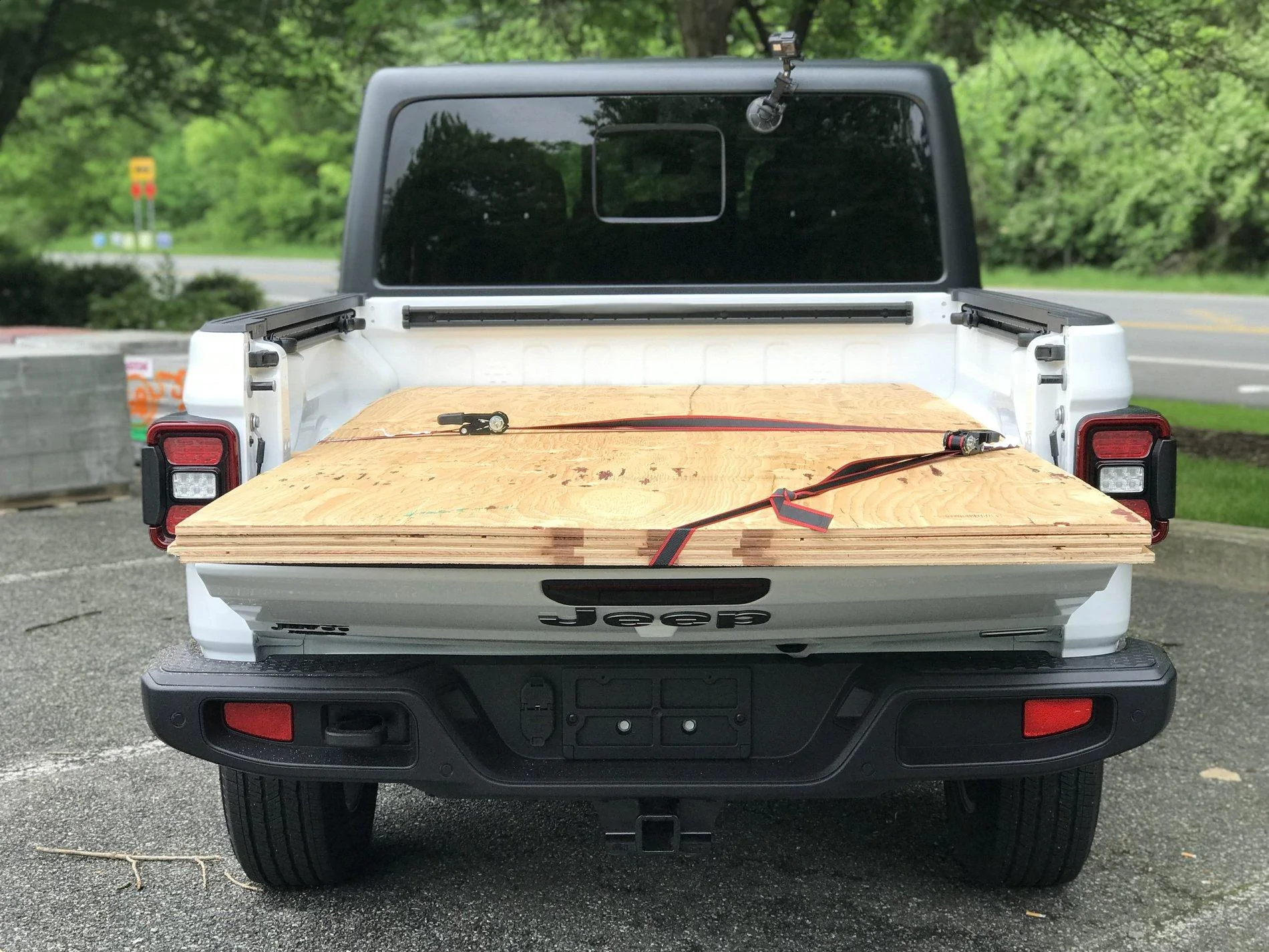 Jeep Gladiator Official "Battle of the Gladiators" Plywood photo contest! this was inevitable quadratec-gladiator-plywood-2