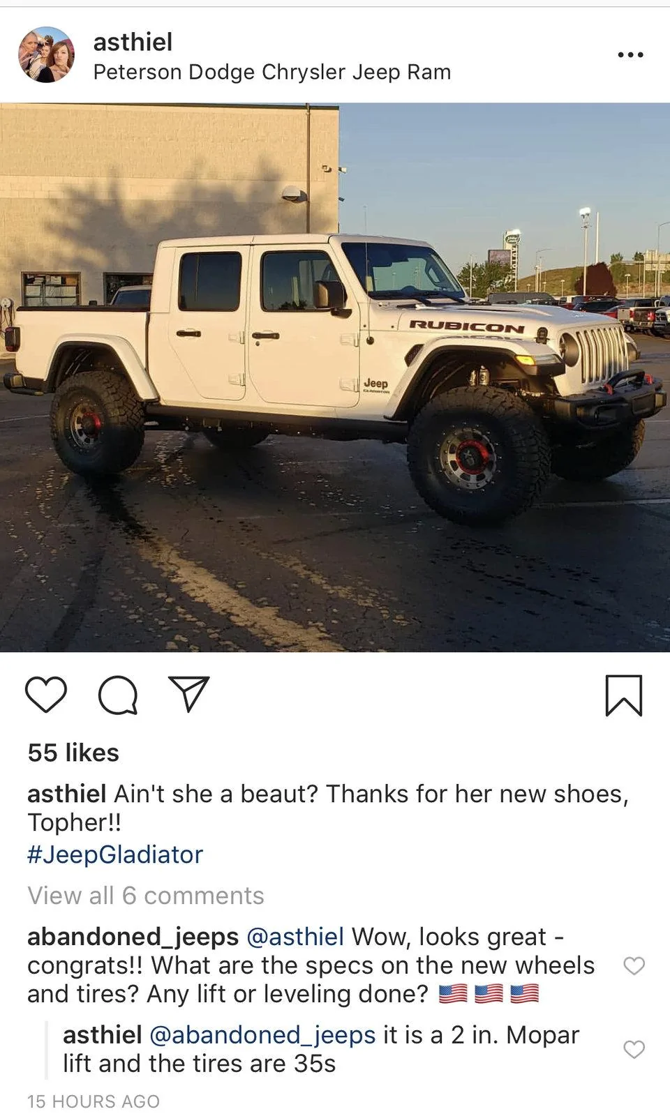 Jeep Gladiator BRIGHT WHITE Gladiator JT Club 2612F2EA-38A3-4BF1-BDBD-D3E138419232