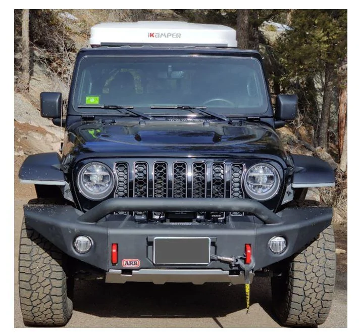Jeep Gladiator ARB Bondi Deluxe Bumper Installation - First Impressions 1611695327143_FRONTBUMERFINAL