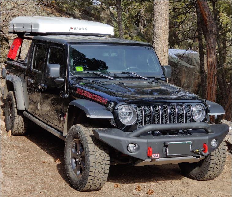 Jeep Gladiator ARB Bondi Deluxe Bumper Installation - First Impressions 1611695329453_FrontBumperFinal2