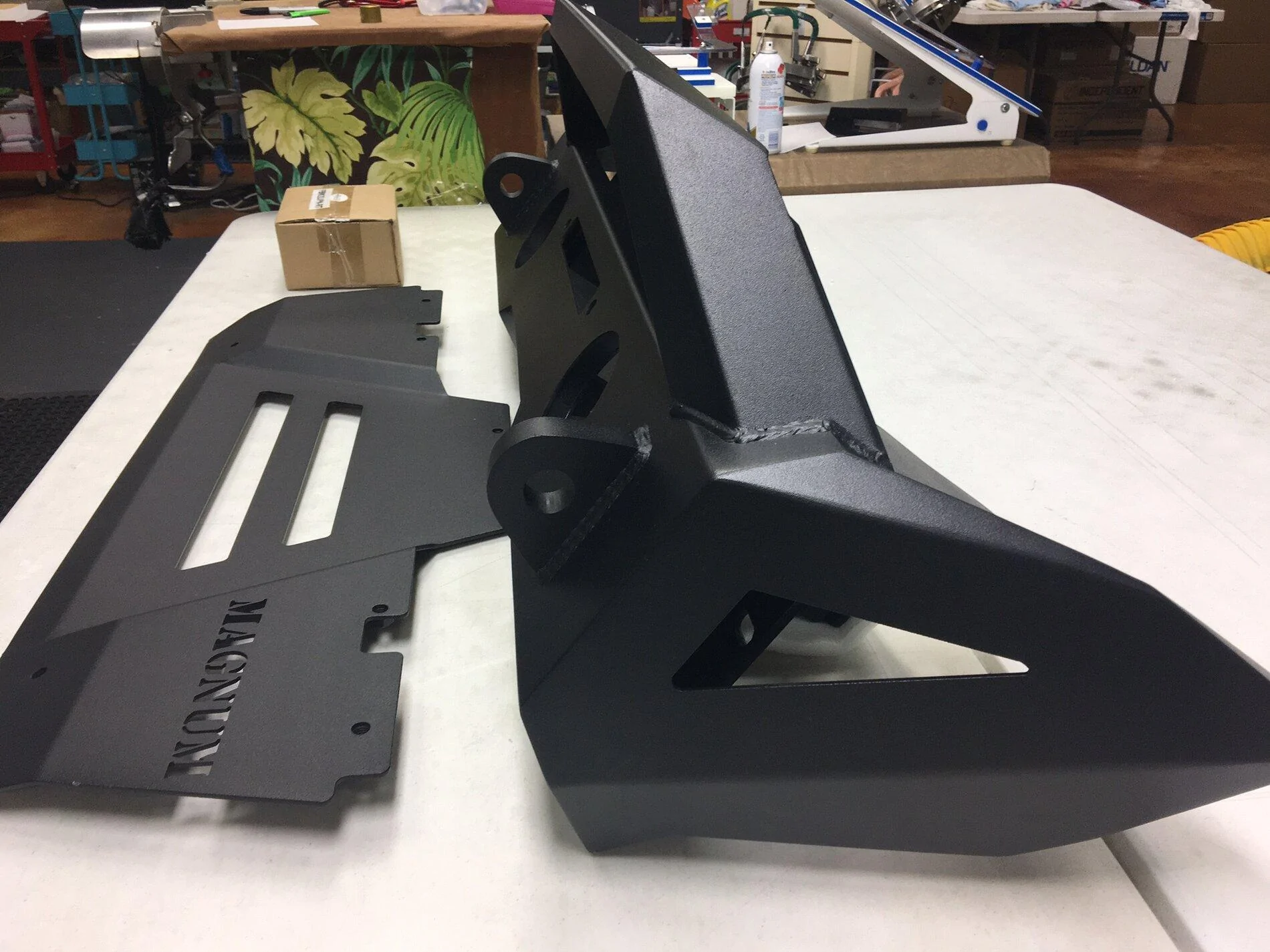 Jeep Gladiator Magnum Bumper Raptor Stubby Winch Front Bumper for JL or JT IMG_1699