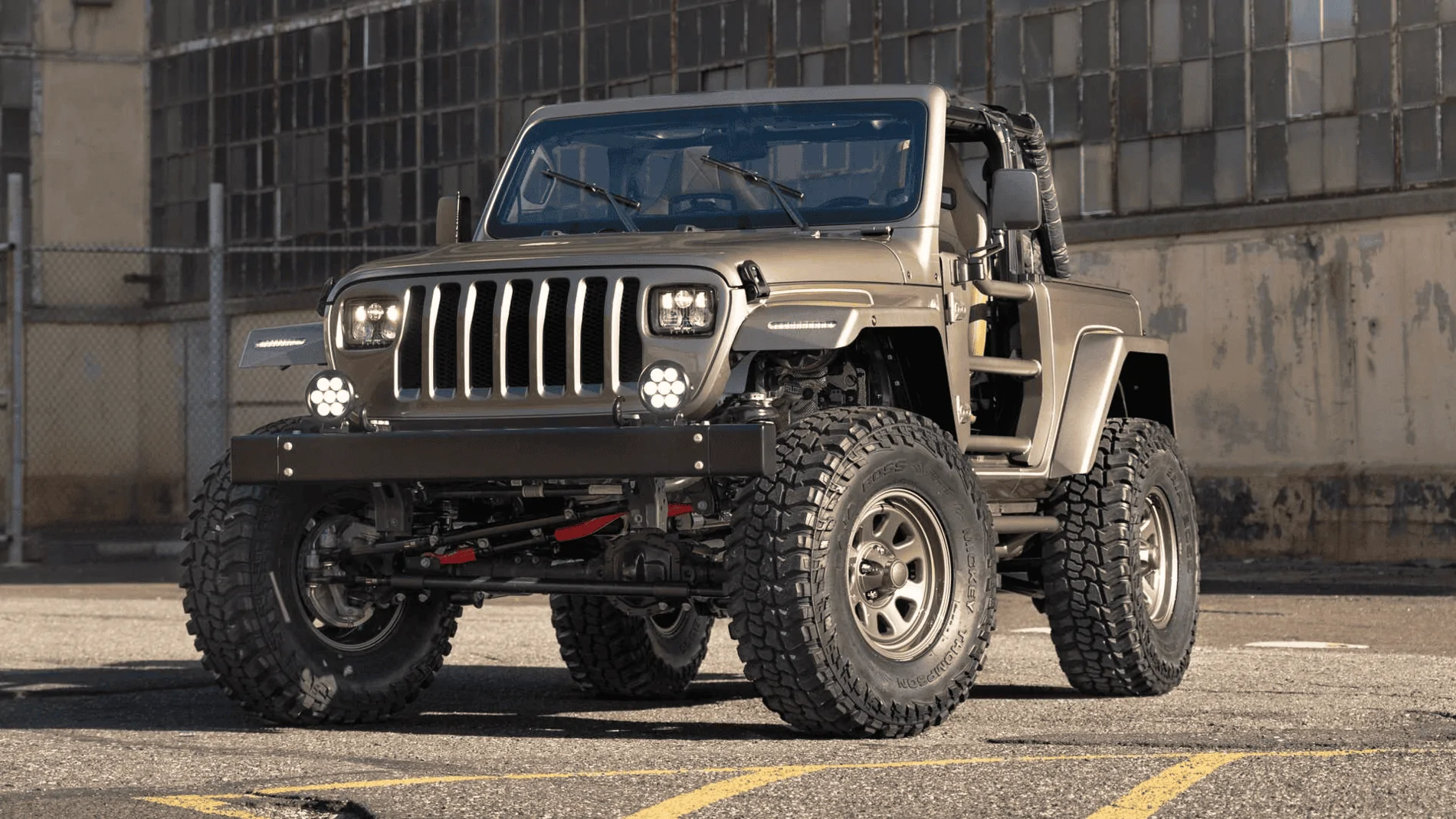 Jeep Gladiator Retro inspired JL build - YJL by Quadratec 1611713162080