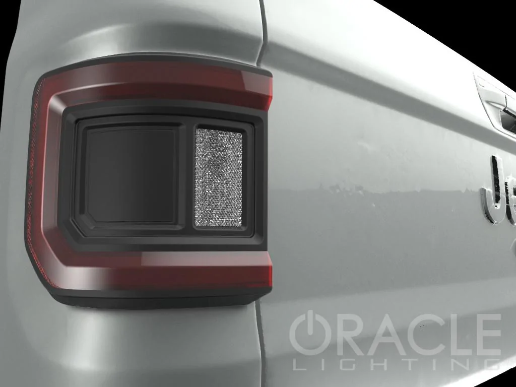 Jeep Gladiator Flush Mount Tail Lights Jeep JT Flush Lights Off