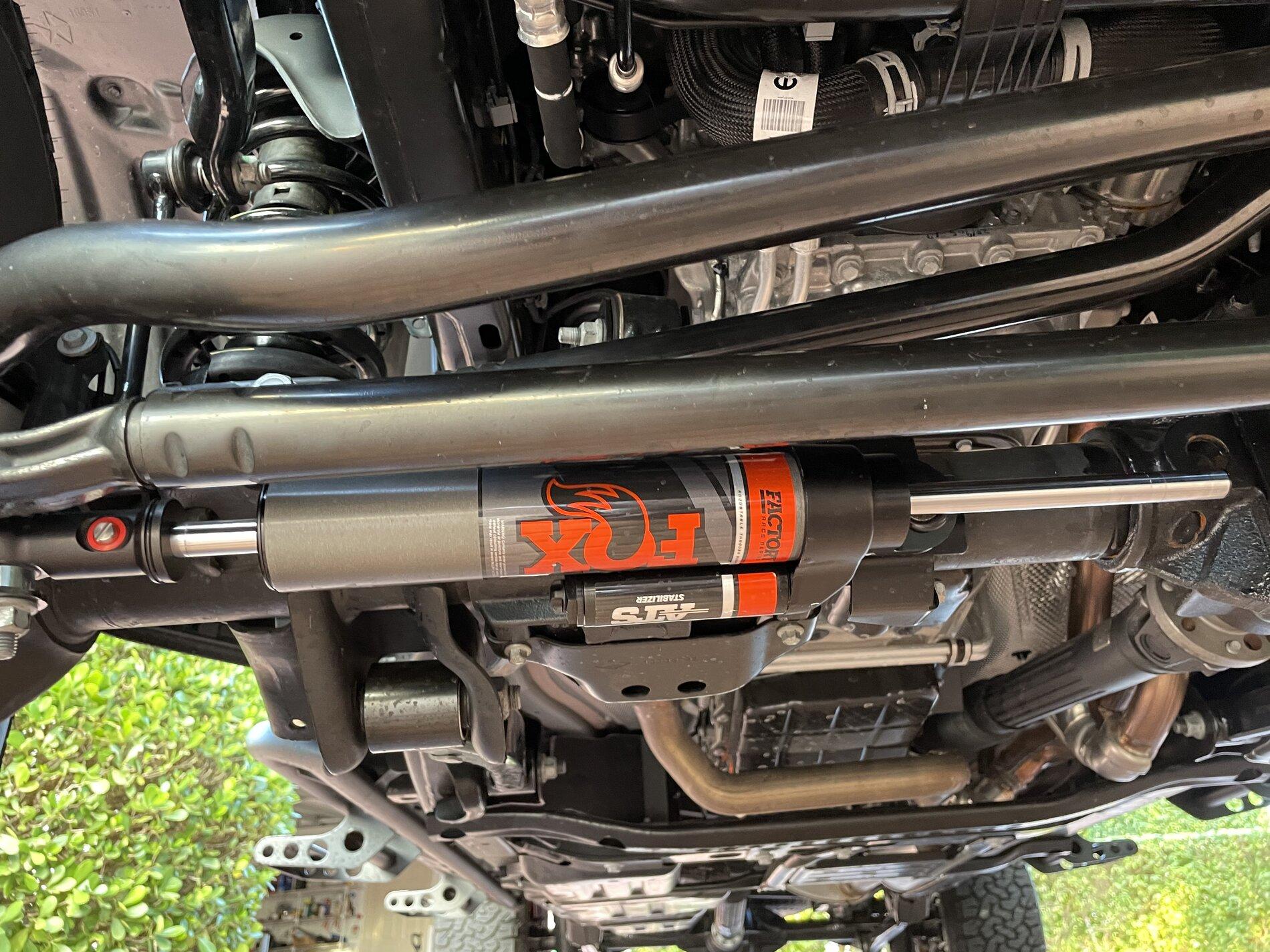 Jeep Gladiator Just Installed the Fox Steering Stabilizer. All I can say is WOW! 797B55E6-46F0-442D-9CA7-3F4FD7CE7730