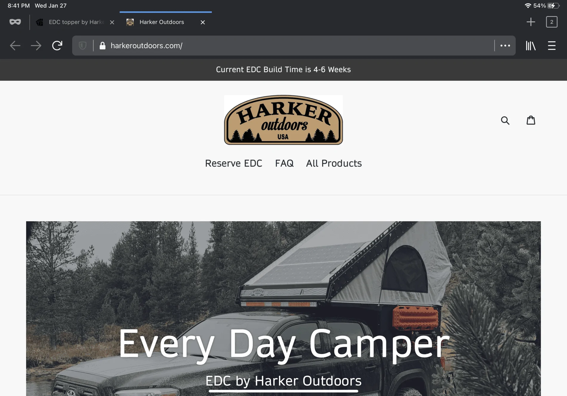 Jeep Gladiator EDC topper by Harker Outdoors 8303C613-D6A6-43F2-AED6-C88036B11852
