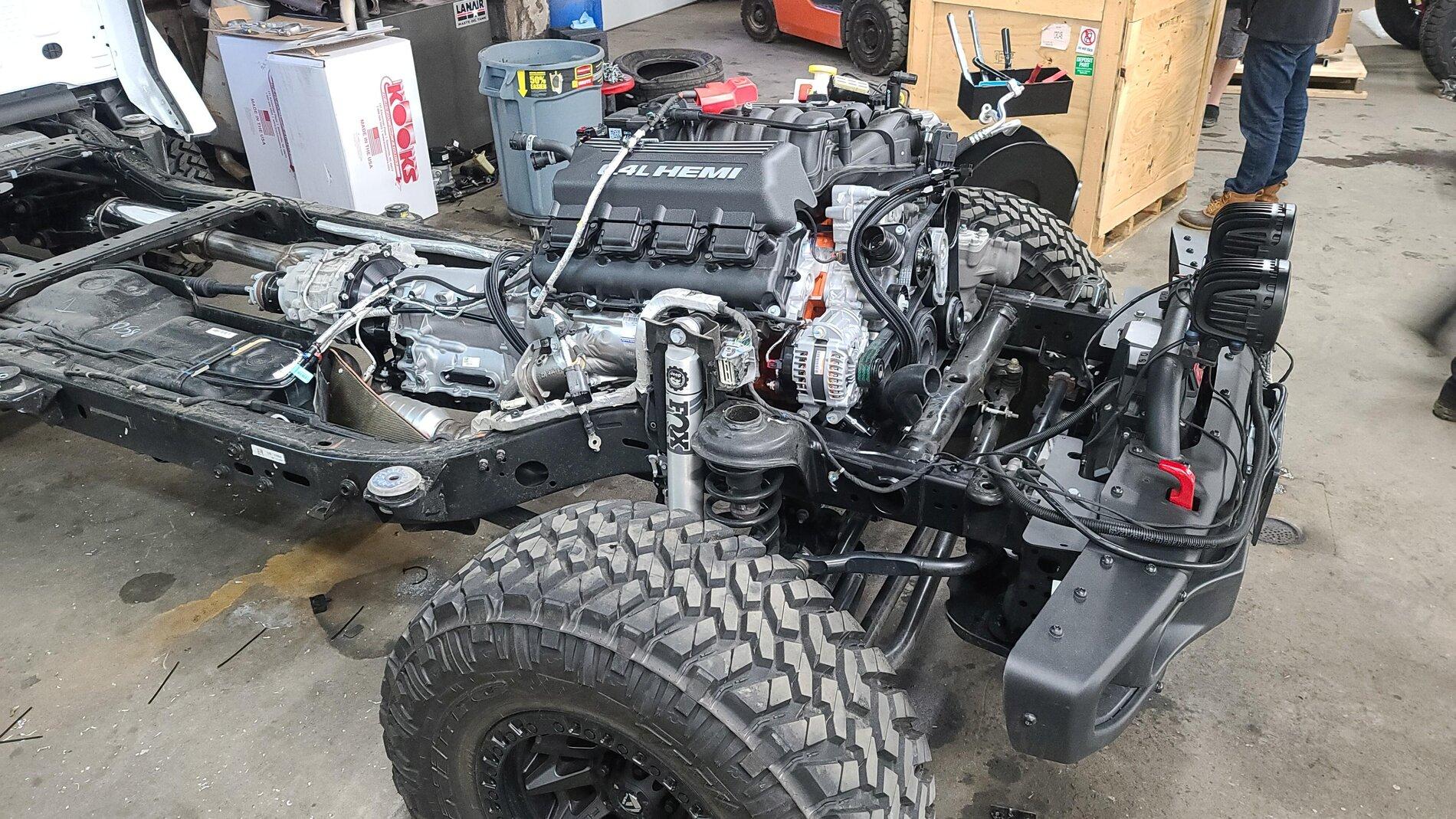 Jeep Gladiator My 6.4L HEMI Gladiator conversion processed