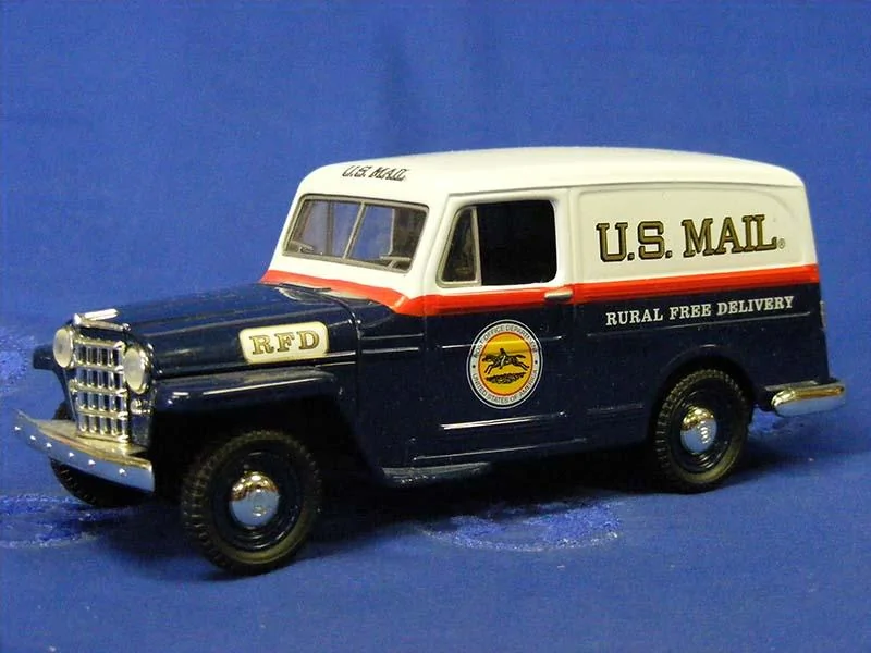 Jeep Gladiator Gladiator Panel Truck 1953-willys-jeep-panel-delivery-bank-us-post-offi-spec-cast-SPC29003
