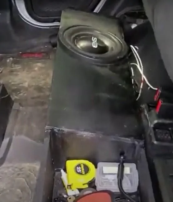 Jeep Gladiator Adding Sub to Gladiator with Alpine System Speaker 1