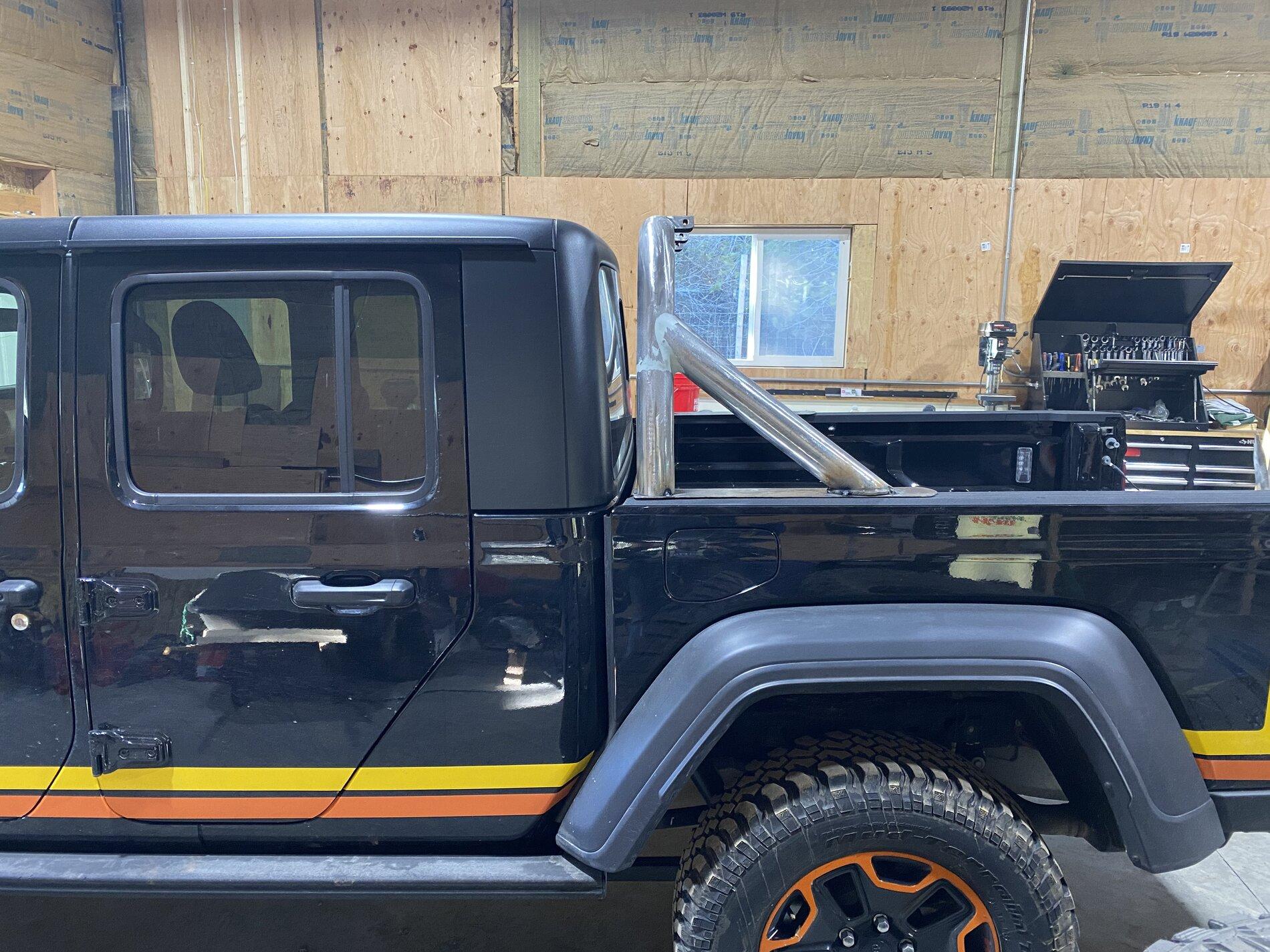 Jeep Gladiator Scrambler Tribute Gladiator Build ...need help with roll bar IMG_0771