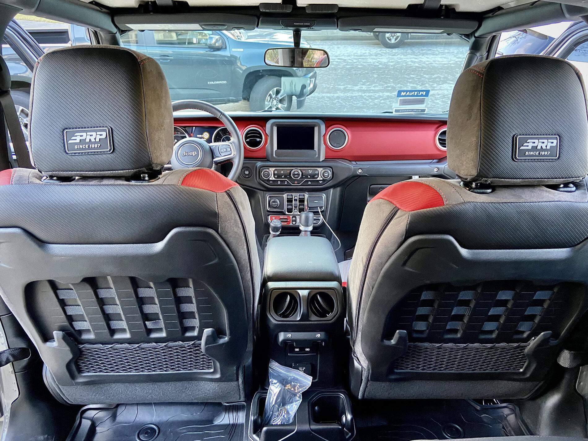 Jeep Gladiator New truck and first mod... Seat covers. 56A5642E-F6E8-4D76-BD71-C4D03425B7EA