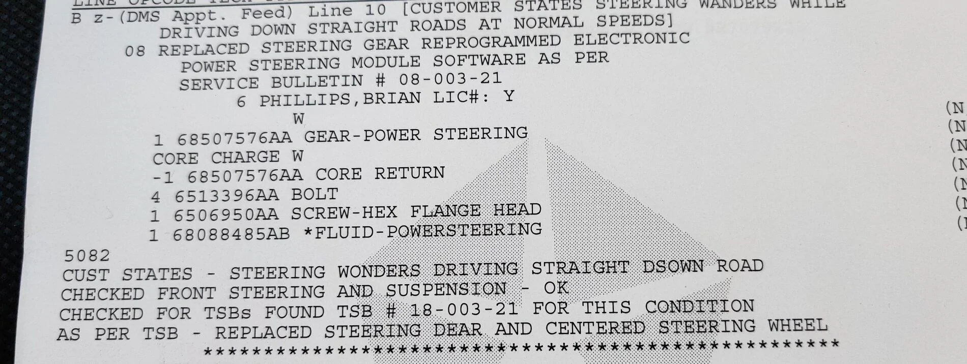 Jeep Gladiator New JT Gladiator Steering Issue TSB 08-074-20 (for "Improved Steering Feel") IMG_20210130_113150~01~01