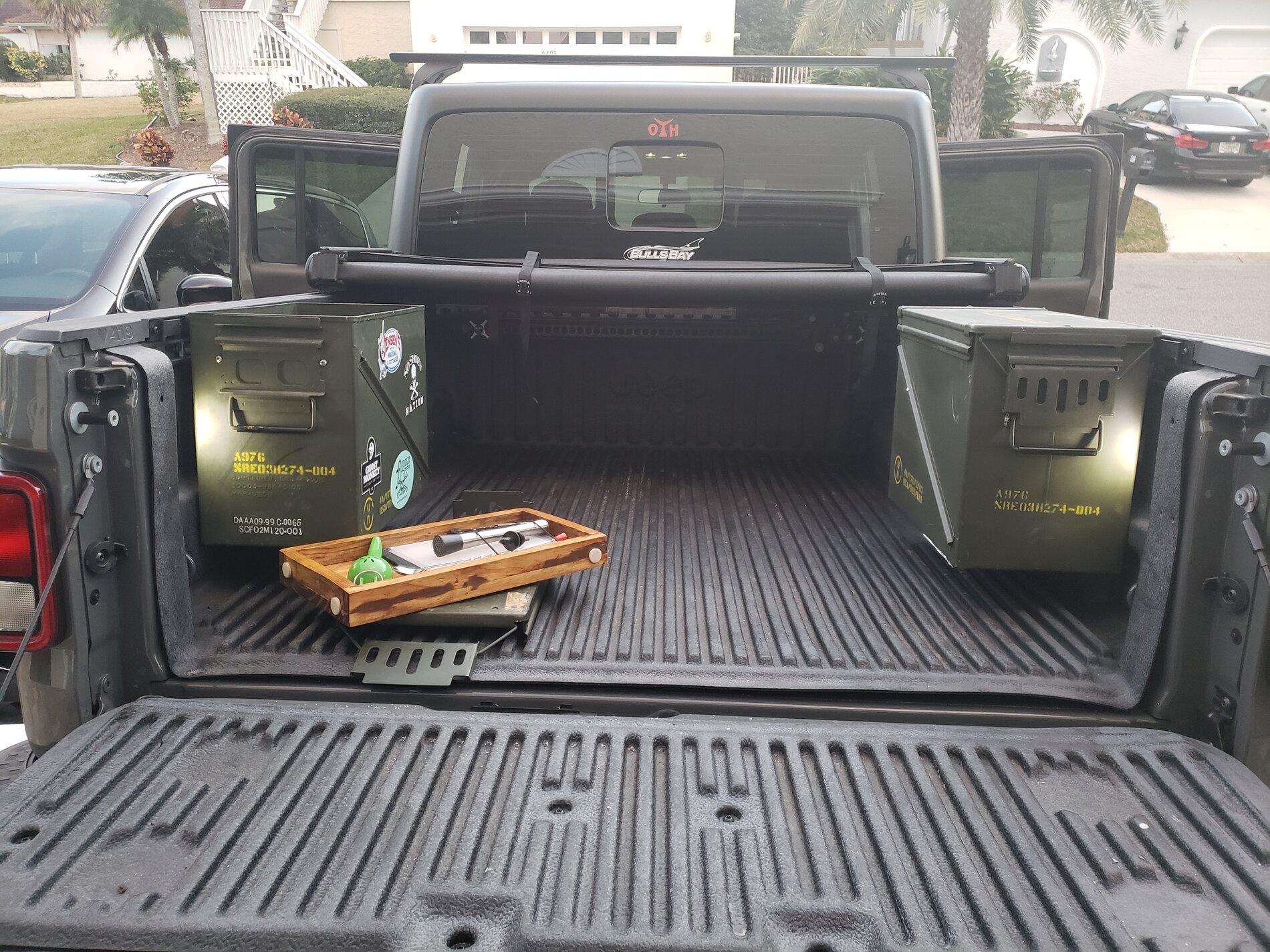 Jeep Gladiator Ammo Box Bed Accessory 20210130_180720