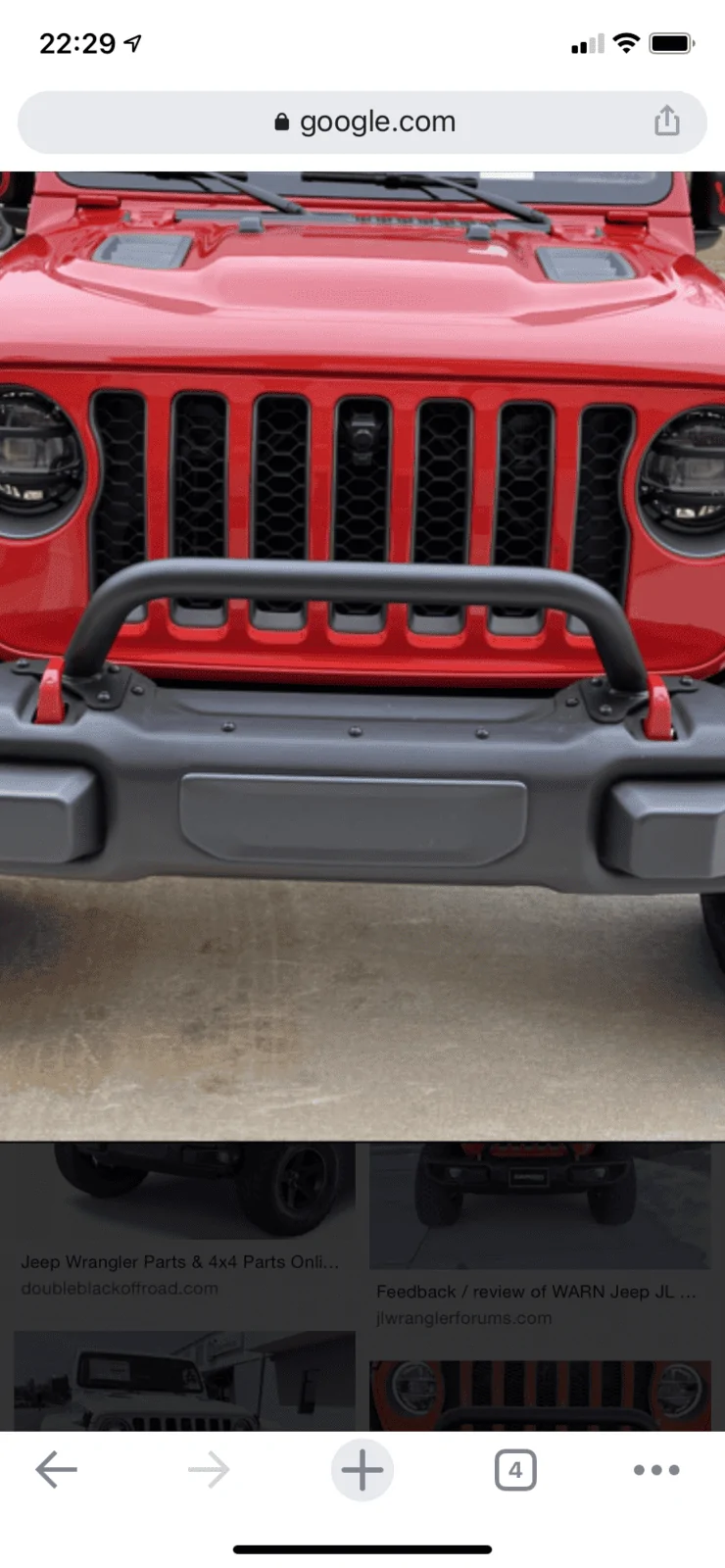 Jeep Gladiator Possible to install a Mopar grille guard on OEM factory plastic bumper? 9C40C5D4-61F6-4496-93B7-3B15FCB4509D