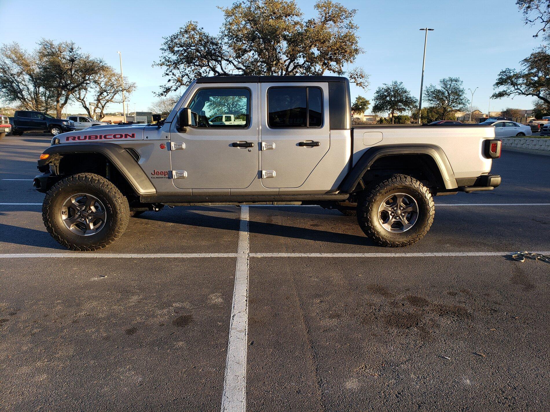 Jeep Gladiator 2.5” Lift With 35’s on Gladiator Rubicon? 20210201_075934