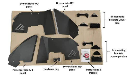 Jeep Gladiator American Adventure Labs Jeep JL/JT Quick-Release Front Inner Fender Installation & Pictures 1612197475465