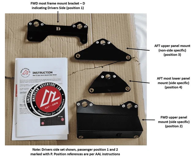 Jeep Gladiator American Adventure Labs Jeep JL/JT Quick-Release Front Inner Fender Installation & Pictures 1612197539993