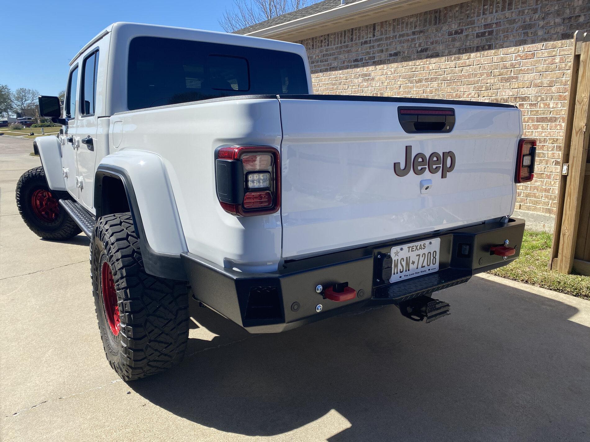 Jeep Gladiator New Rear Bumper - Rock Hard 4x4 746DE300-C365-4FC8-A5A1-9B6653C829AF