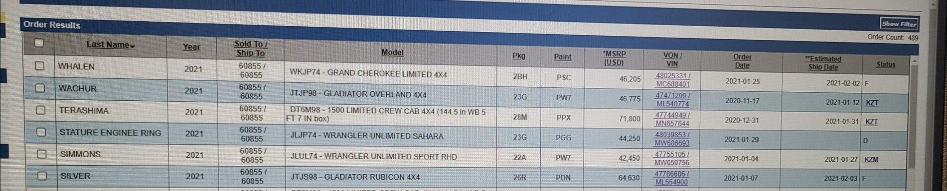Jeep Gladiator Just Ordered? Check in HERE! Screenshot_20210202-104447_Photos