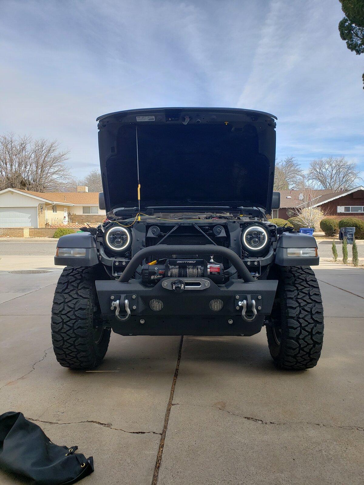 Jeep Gladiator Wiring in halos...help please. 20210202_131508