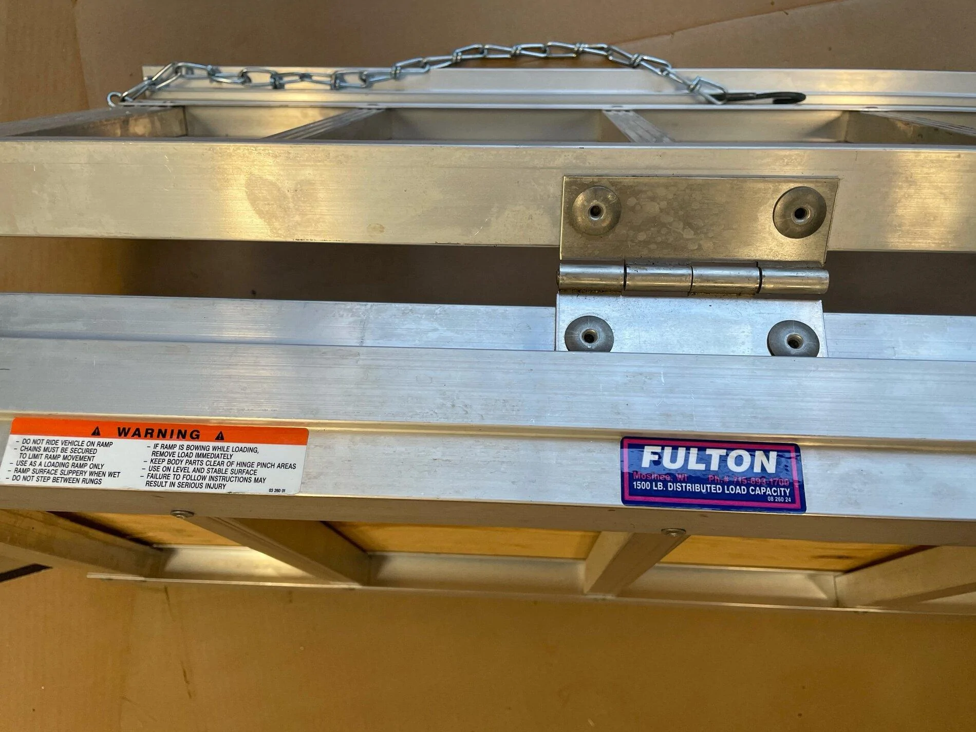Jeep Gladiator Aluminum Folding Ramps 1500 pound capacity EDF71869-CC06-4347-BE7A-0F6D3173A8CA