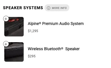 Jeep Gladiator Did anyone get a Gladiator that had the bluetooth speaker option without the subwoofer? Screen Shot 2021-02-03 at 6.09.57 PM