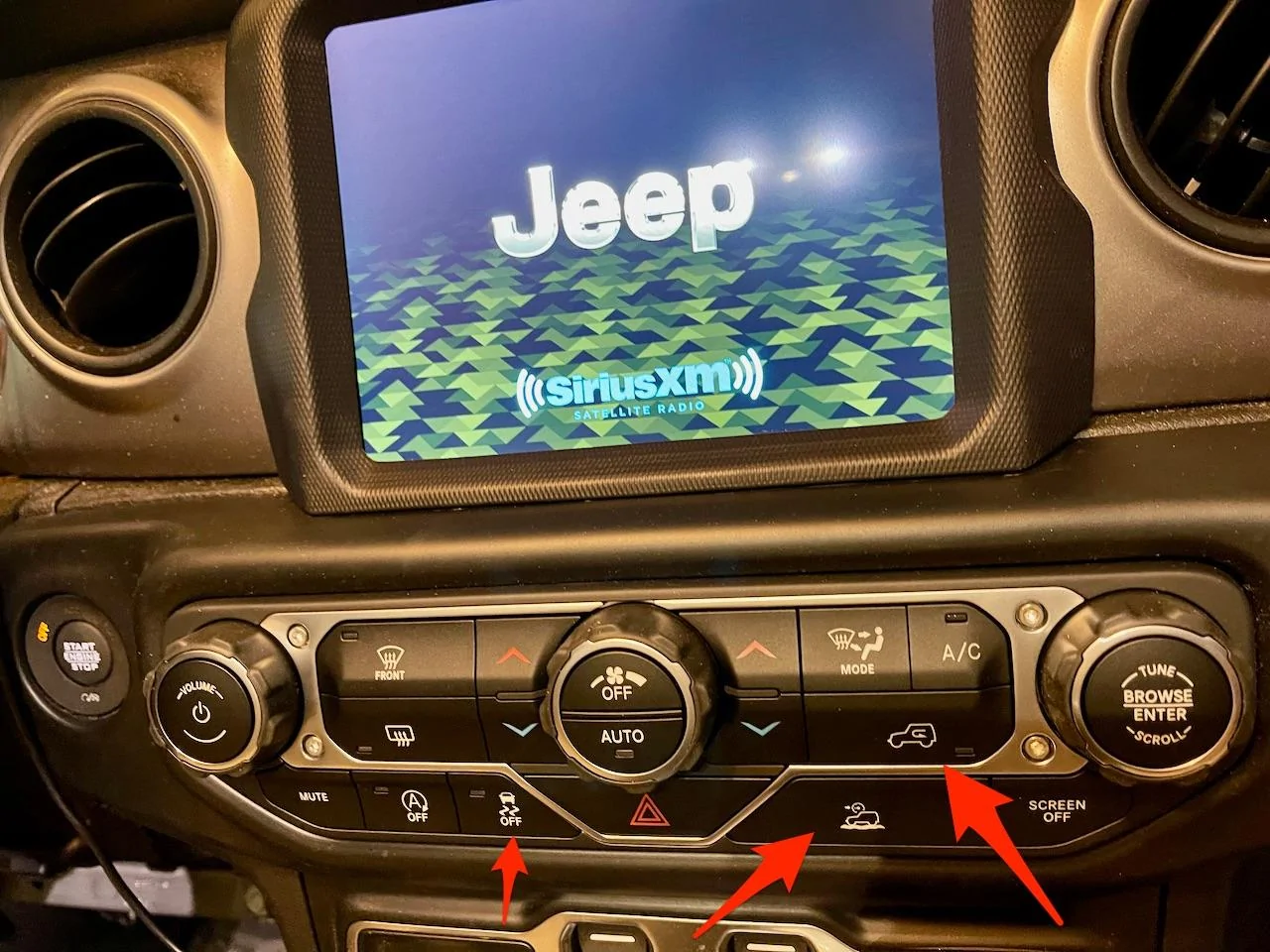 Jeep Gladiator Picture Needed: Gladiator with 8.4" UConnect HVAC Control Panel gladiator-8.4-hvac-controls