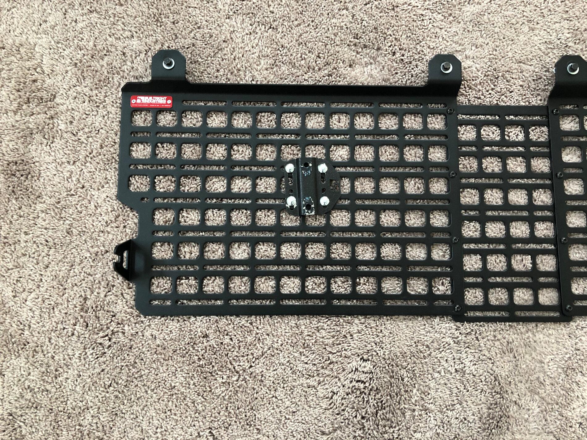 Jeep Gladiator SOLD: BuiltRight Industries Front Molle panel with 2 BuiltRight Rotopax adapters - $150 IMG_0238