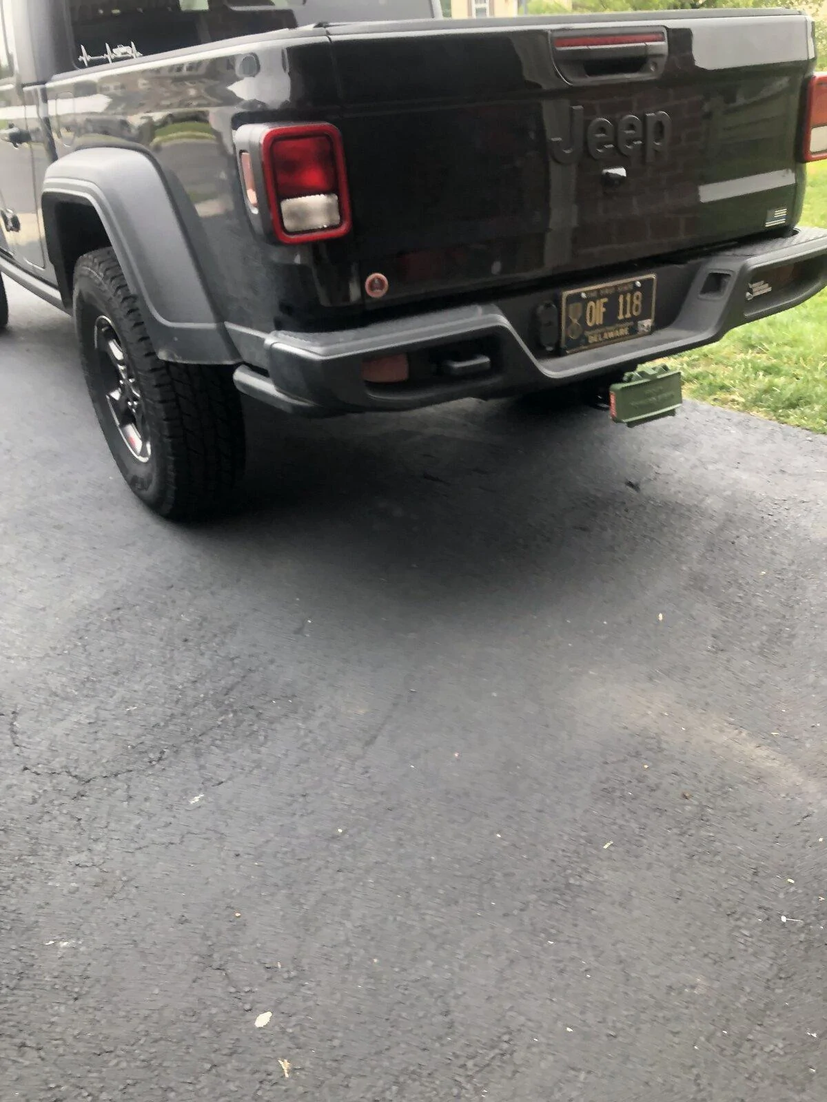 Jeep Gladiator Rubicon Rear Steel bumper with bed slides B7A0A062-E54B-44B9-8D11-AD3C60D55B61