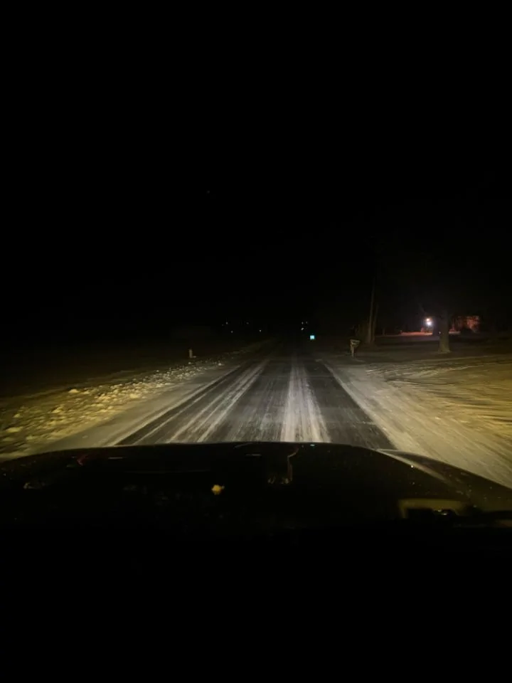 Jeep Gladiator Diode Dynamics SS3s rocking the blizzard back roads IMG957299 (1)