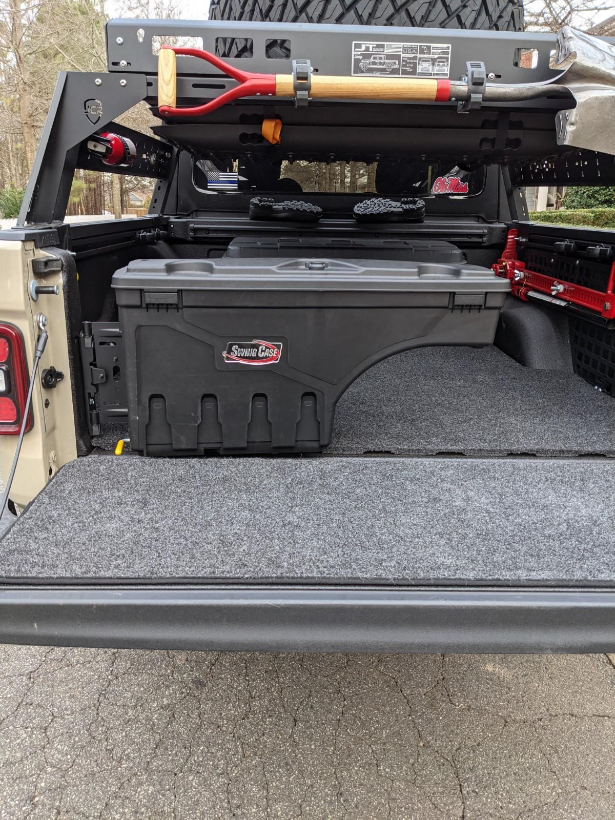 Jeep Gladiator What did you do TO your Gladiator today? [ADMIN WARNING: NO POLITICS, NO GUN TALK] swing box 2