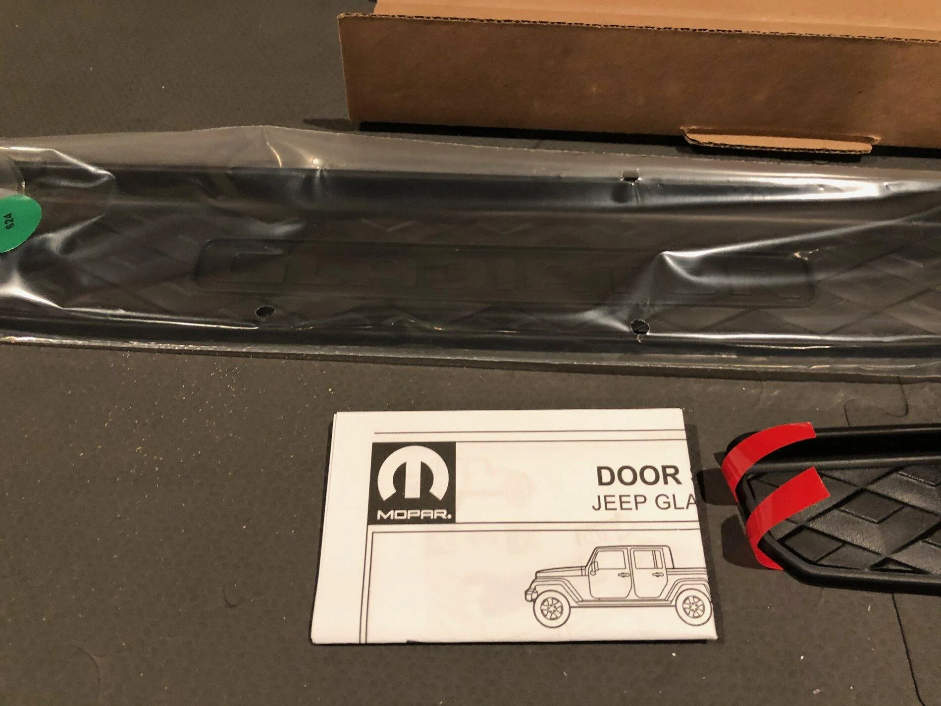 Jeep Gladiator FS: New Mopar Door Sill Protectors (missing one rear sill) IMG_0286