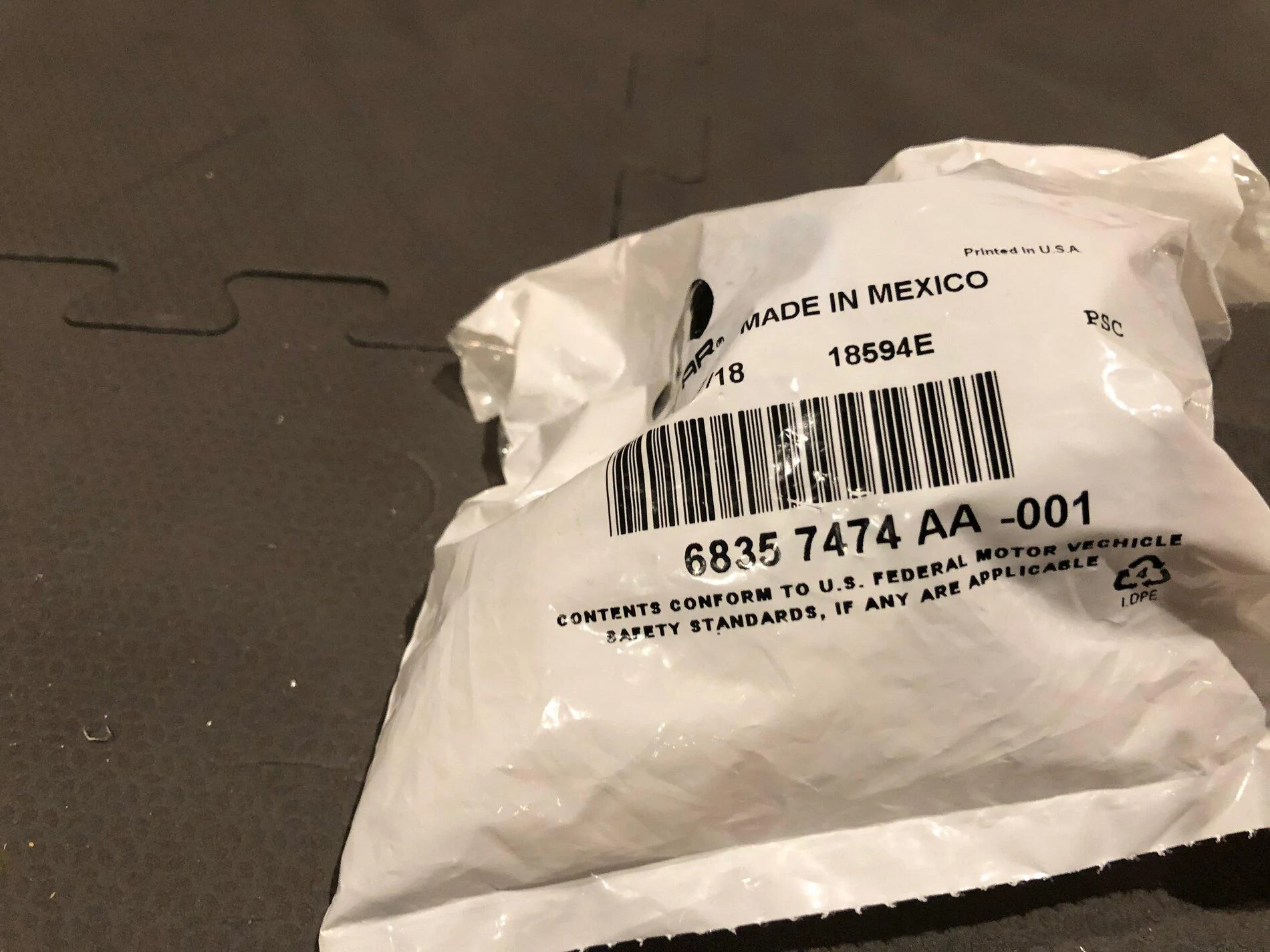 Jeep Gladiator FS; New Mopar locking gas cap, able to be keyed to your factory key IMG_0293