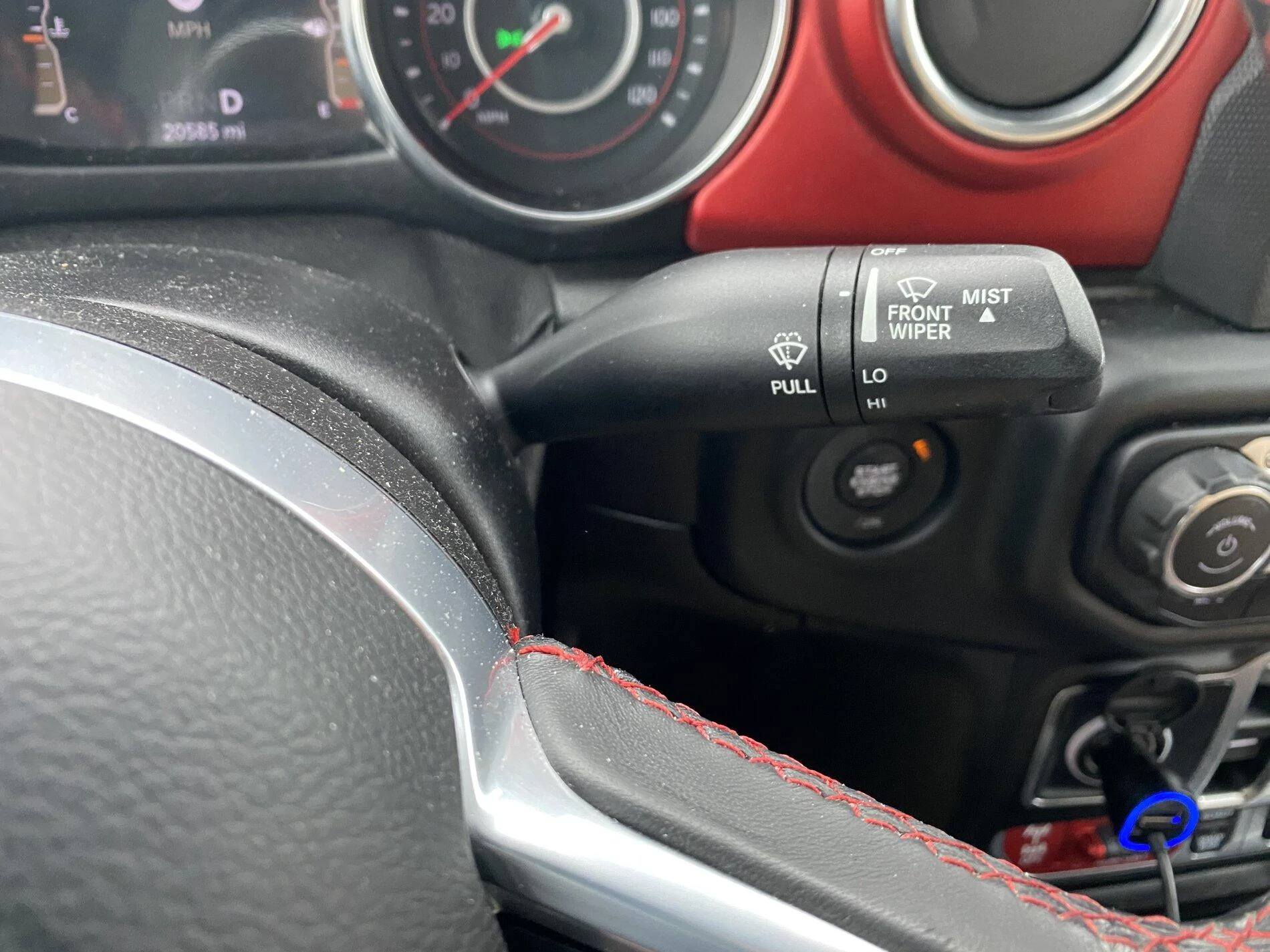 Jeep Gladiator Does anyone else still try to move the wiper stalk down? 47D9CF7F-A6F7-41F6-B051-A82B371FC4D9