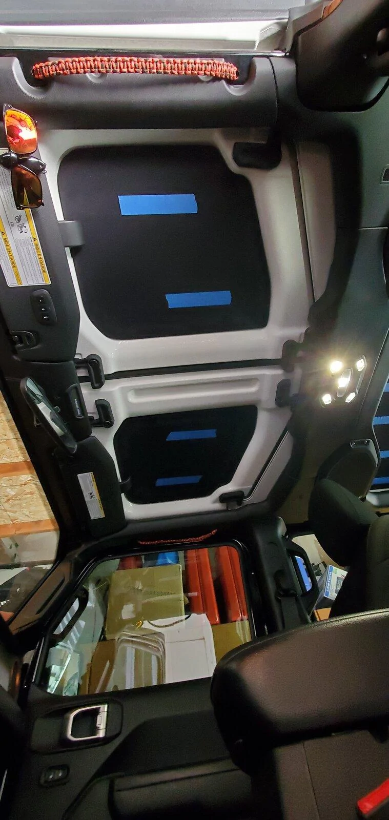 Jeep Gladiator Hotheads Headliner install 20210207_125844