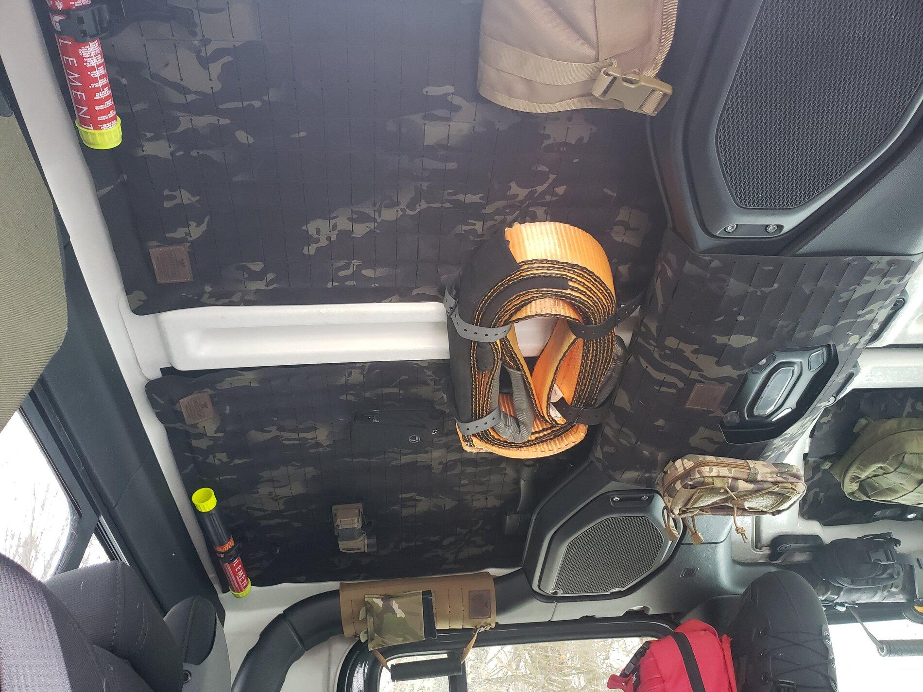 Jeep Gladiator Mounted my Fire Extinguisher! 20210113_124332