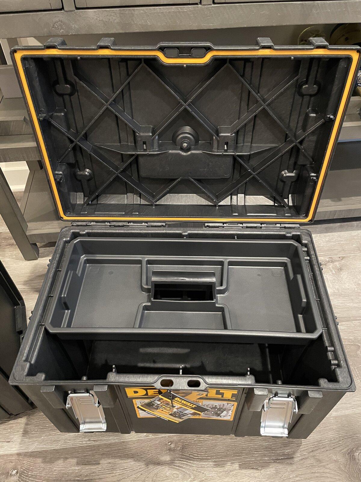 Jeep Gladiator Inexpensive Truck Bed Storage/Organization with DeWalt Tool Boxes IMG_4479 copy