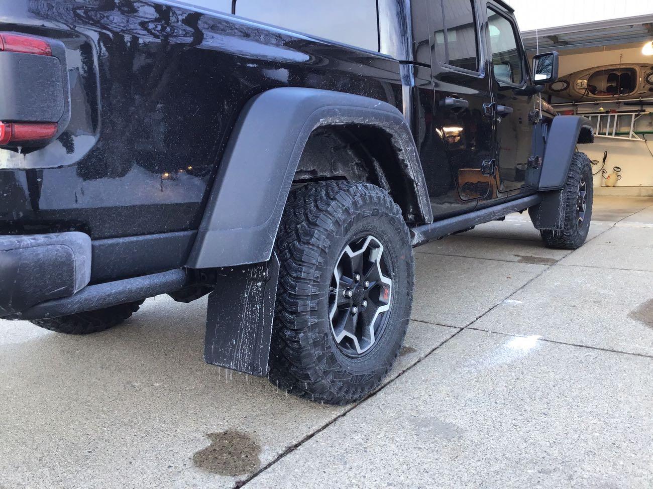 Jeep Gladiator Weathertech Mud Flaps 2FCE8001-588E-49AE-BB2C-FF1CF29B2F28