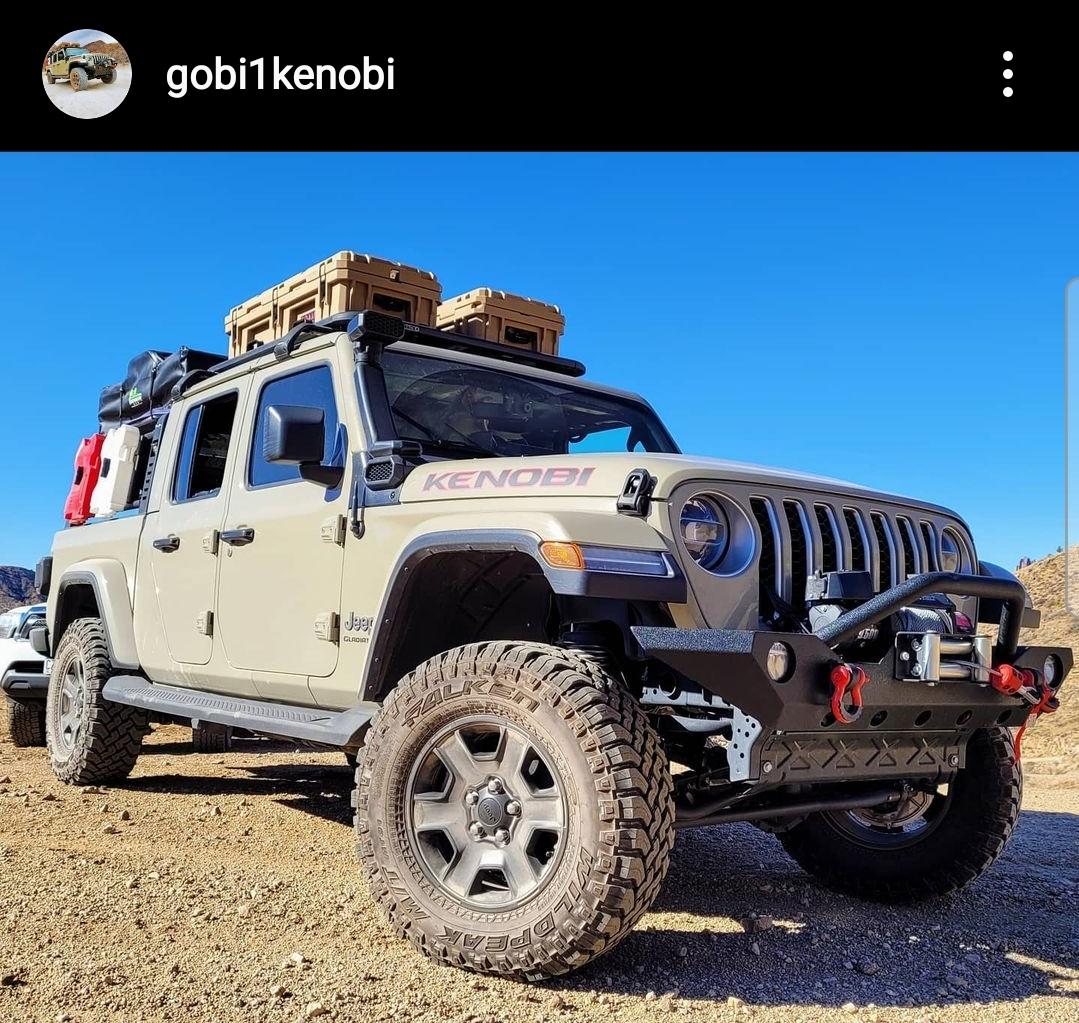 Jeep Gladiator Gladiator Roof Racks SmartSelect_20210209-072043_Instagram