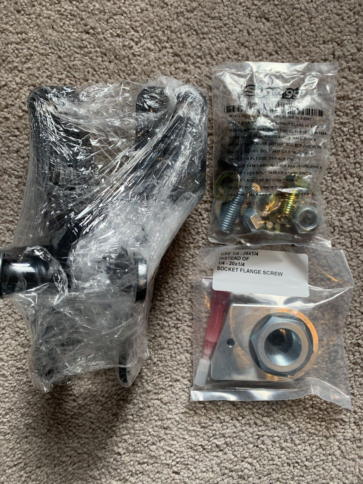 Jeep Gladiator NEW (Never Installed) Synergy Front Track Bar and Sector Shaft Brace For Jeep Gladiator 03