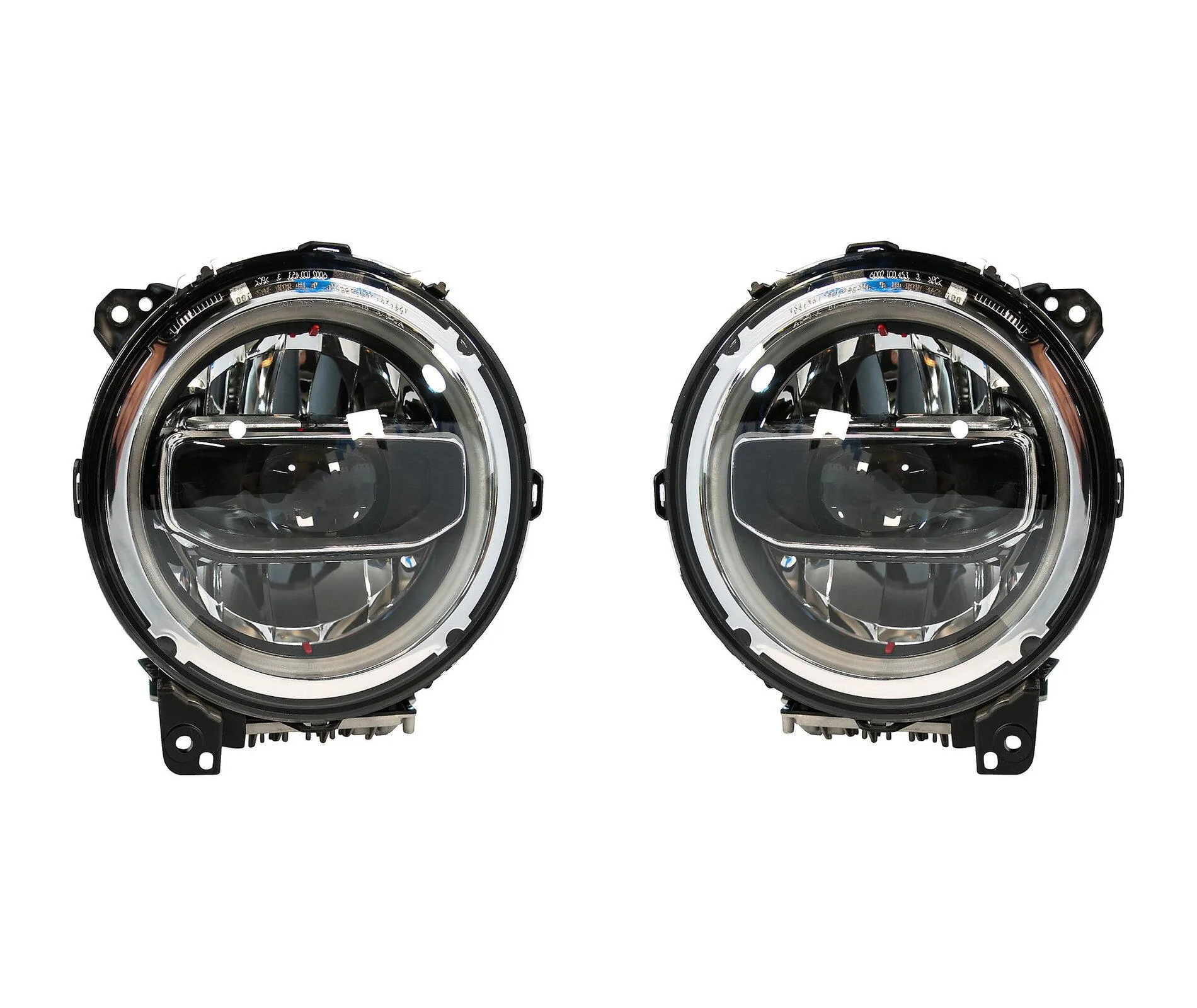 Jeep Gladiator These two headlights from DV8 & Overtread, look a lot like the MOPAR OEMs Overtread-Skyline-Headlights-Jeep-Wrangler-JL-19048-Tableto