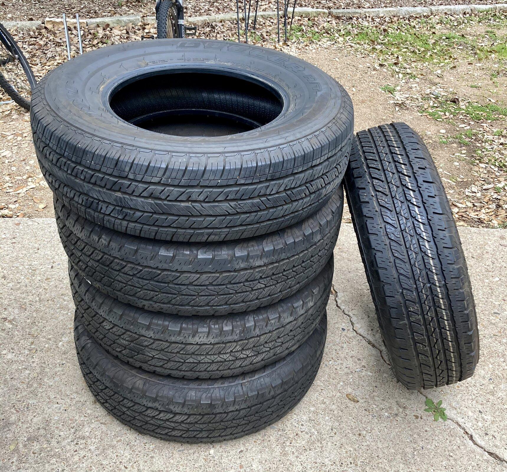 Jeep Gladiator 5 Bridgestone Dueler from MAX TOW 3K miles 6F493422-53DE-417B-A949-B2CE98C813CC