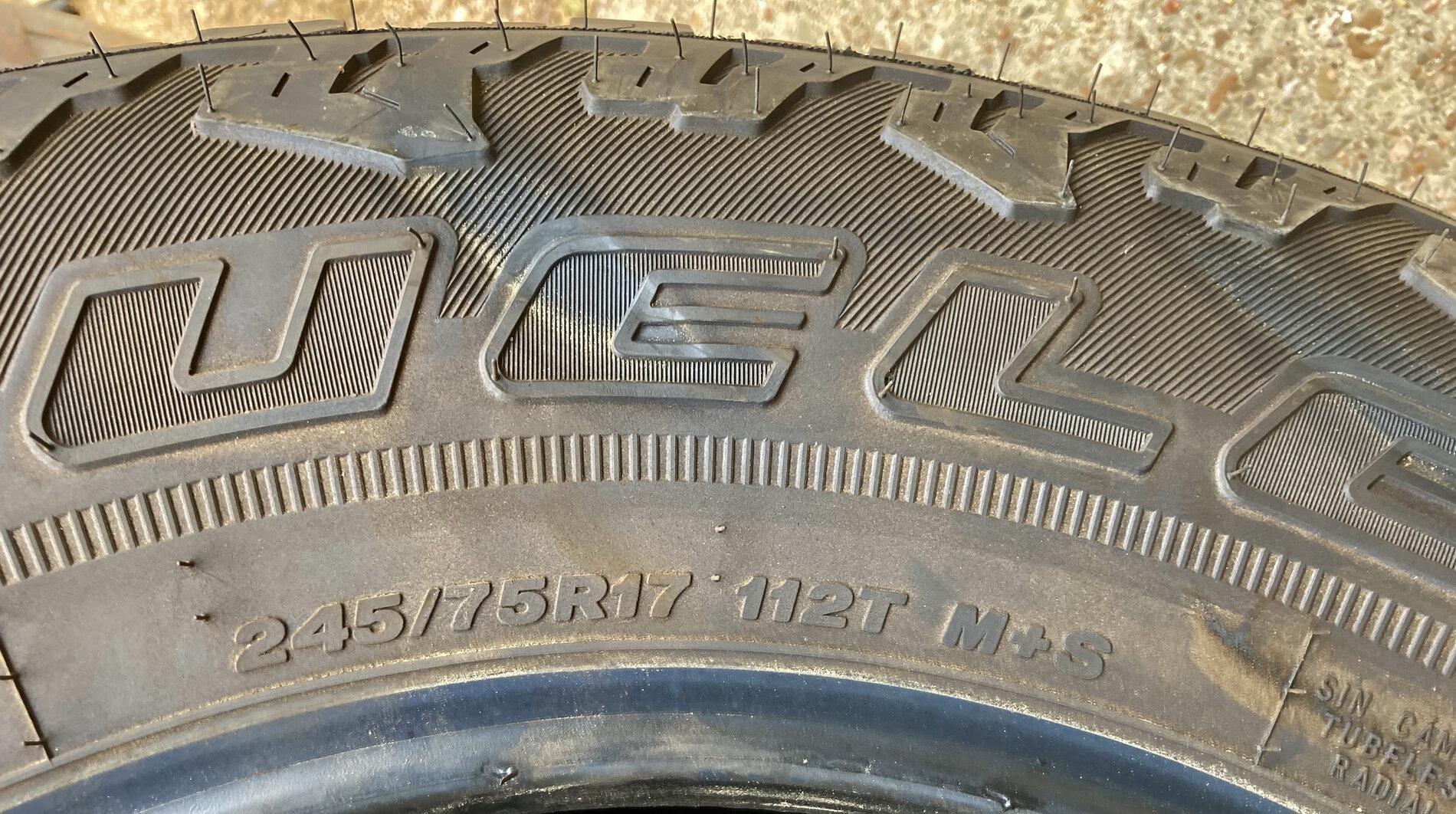 Jeep Gladiator 5 Bridgestone Dueler from MAX TOW 3K miles 30D78B46-D66C-42D1-B26C-E4E12E52C019
