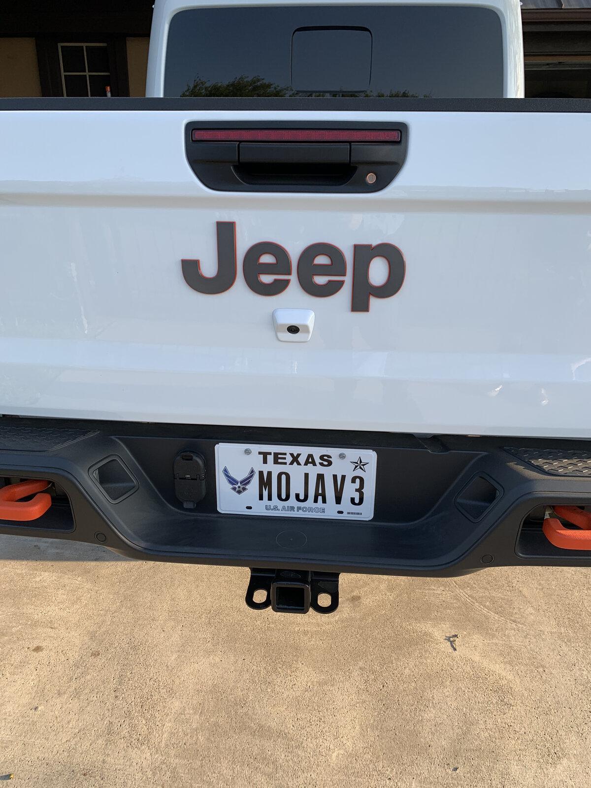 Jeep Gladiator Let's See Your Personalized Plates D74D3F43-930D-4122-86BA-ABC570A16FE7