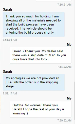 Jeep Gladiator Gladiator Window Sticker and Build Sheet Order Tracking 1613134905805