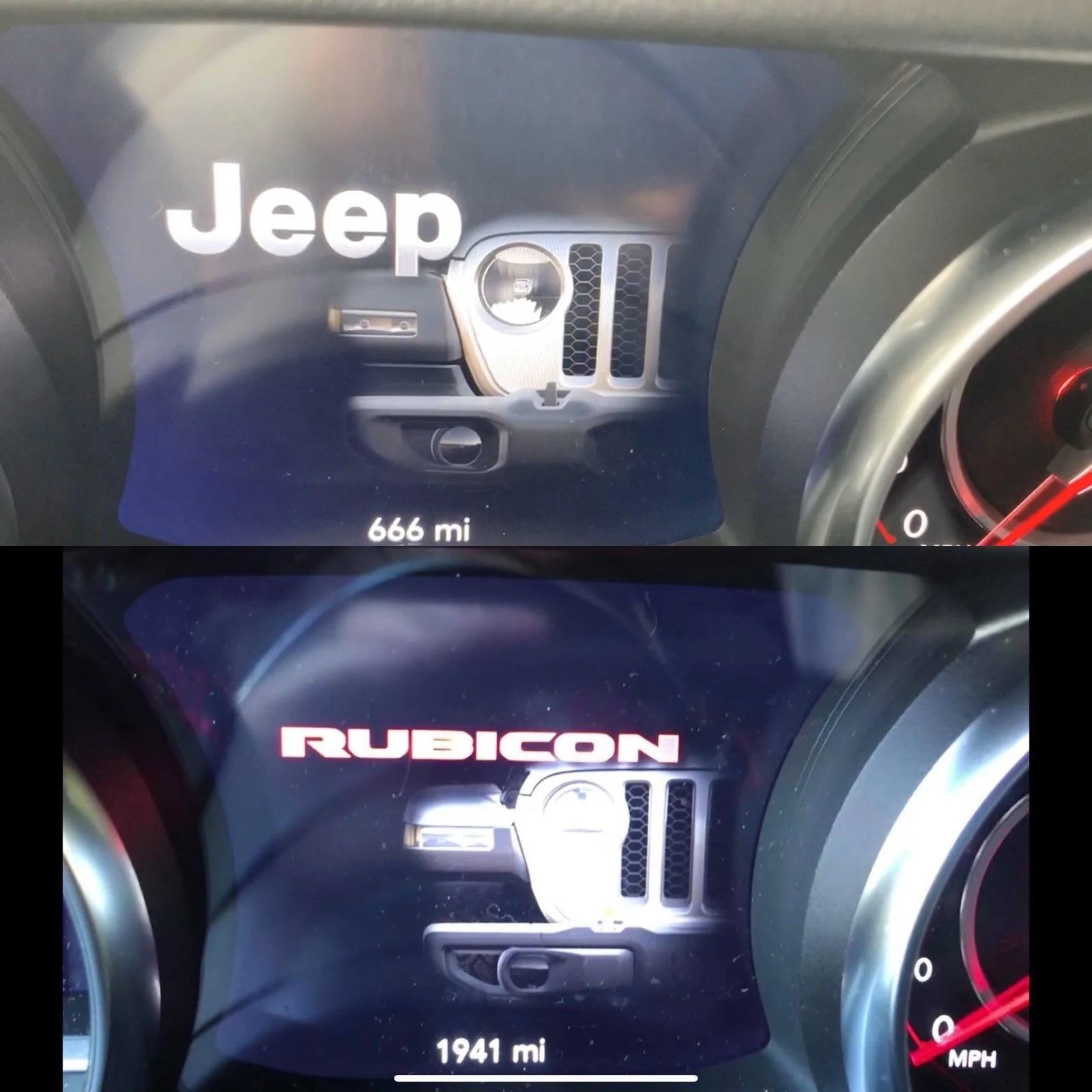Jeep Gladiator I wish the logo was the same color as the JT you are driving A2002F07-D5EA-4382-812D-0F2A295DFE0F