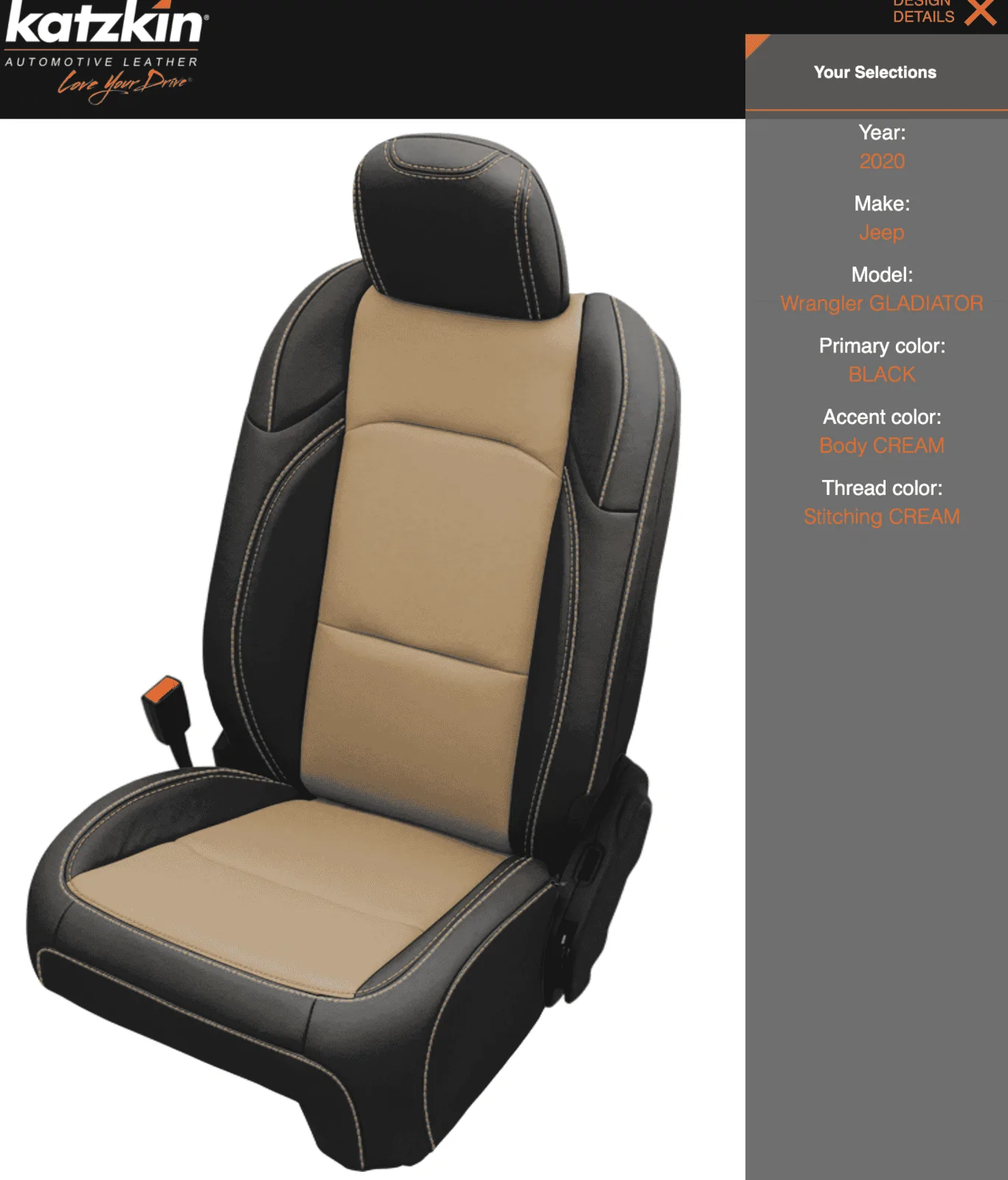 Jeep Gladiator Katzkin - Color for Gobi? (Thread title edited) Screen Shot 2021-02-12 at 3.01.48 PM