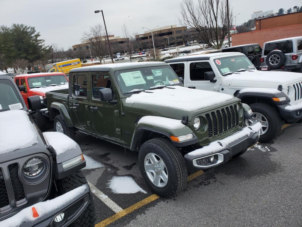 Jeep Gladiator First Look at Sarge Green 2021 Gladiator From Jeep.com IMG_20210212_154551