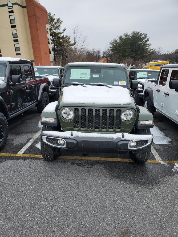 Jeep Gladiator First Look at Sarge Green 2021 Gladiator From Jeep.com IMG_20210212_154555