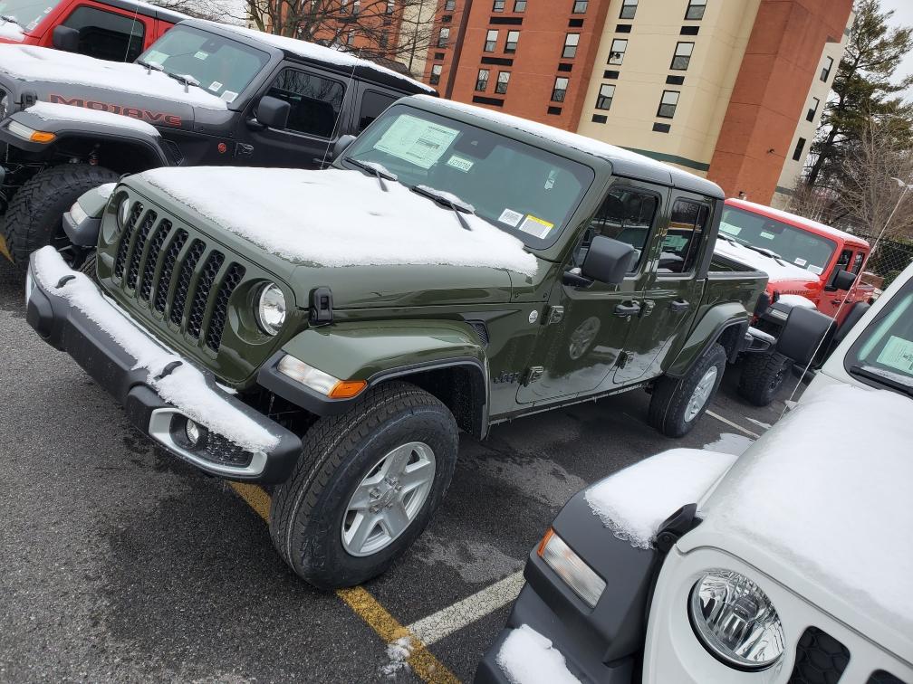 Jeep Gladiator First Look at Sarge Green 2021 Gladiator From Jeep.com IMG_20210212_154558