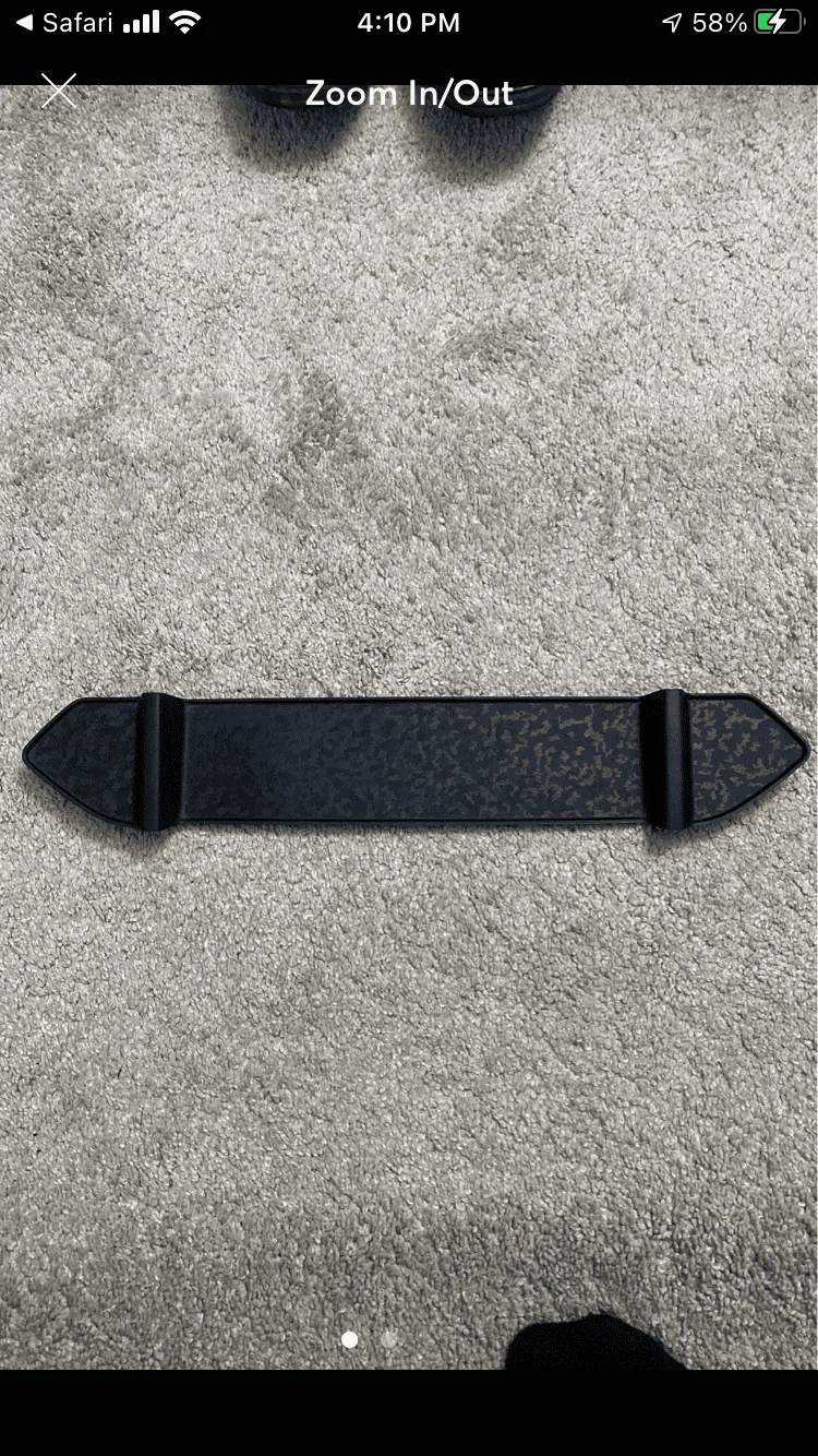 Jeep Gladiator Dash removable rubber pad replacement C8E84A18-7E9E-4507-BA71-09C19242245D